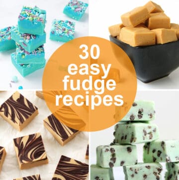 roundup of 30 of the best fudge recipes.
