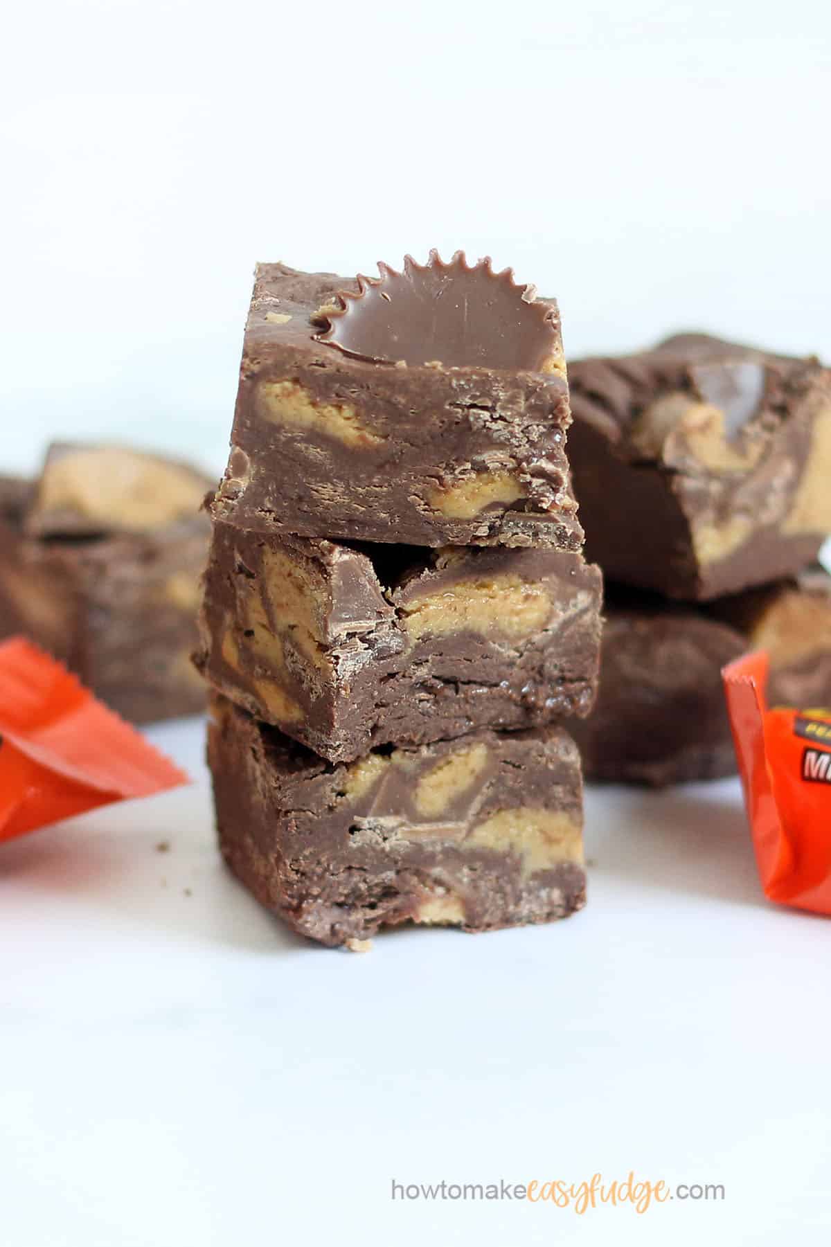 Reese's peanut butter cup fudge 