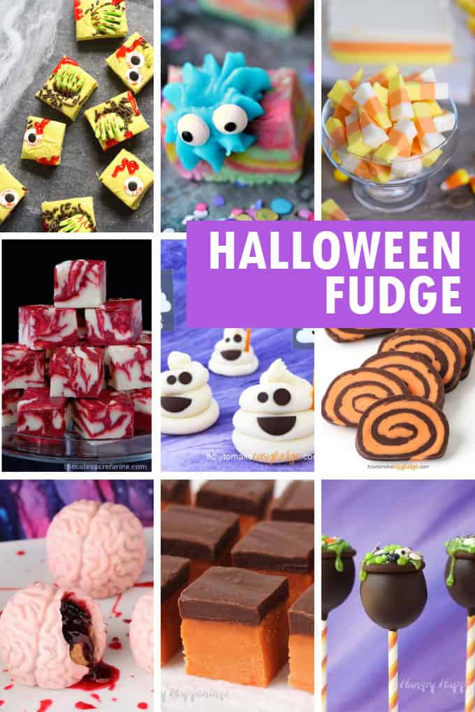 Looking for fun and easy HALLOWEEN TREAT? Check out this roundup of 10 Halloween fudge recipes for some cute and spooky ideas. 