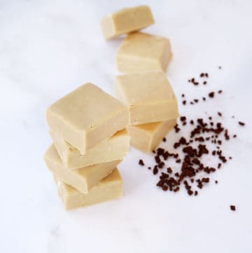 stacked coffee fudge
