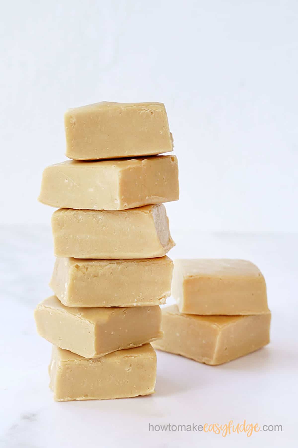 stacked coffee fudge 